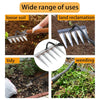 Garden Weeding Tool with 5 Durable Steel Claws