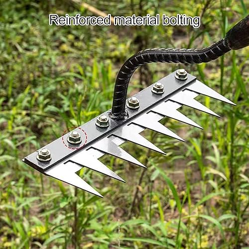 Garden Weeding Tool with 5 Durable Steel Claws
