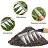 Garden Weeding Tool with 5 Durable Steel Claws