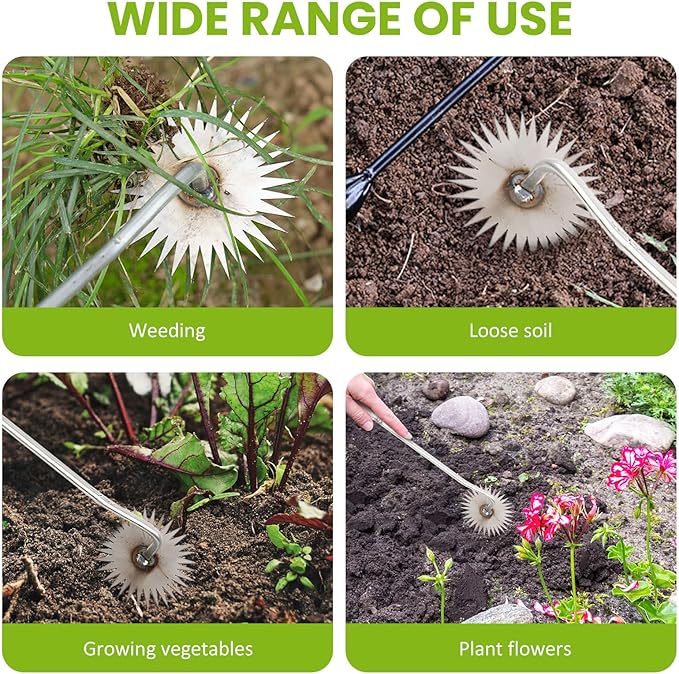 Sunflower Design Garden Hand Weeder Tool