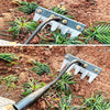 Garden Weeding Tool with 5 Durable Steel Claws
