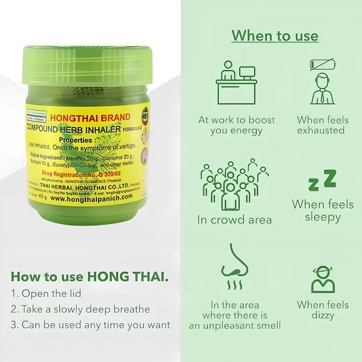 Hong Thai Traditional Herbal Inhaler